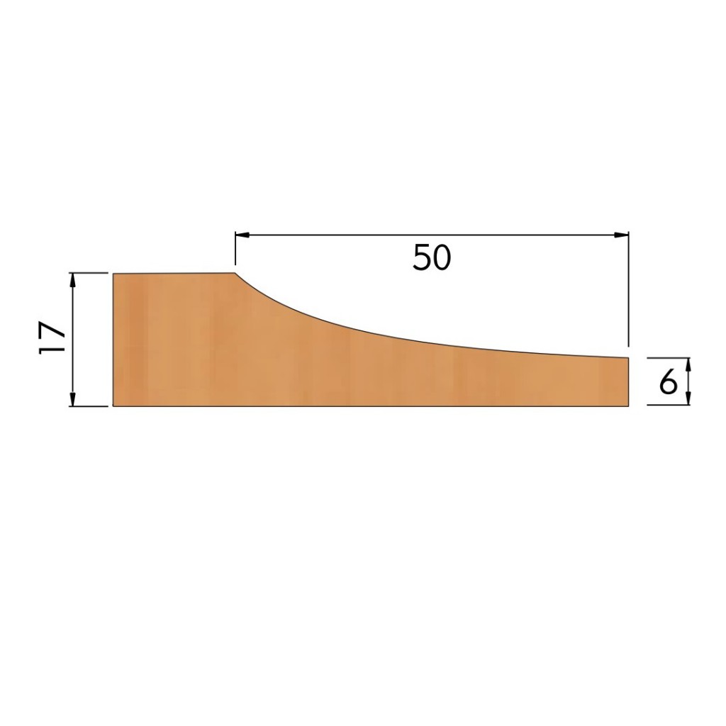 Fresa para Almofada Ø170 x 30 – 2 Dentes - Cód. 1702.01